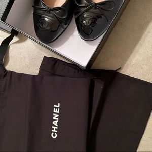 ❌SOLD❌ Chanel black ballet flats